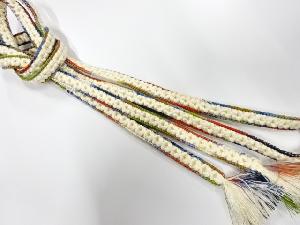 正絹　手組帯締め